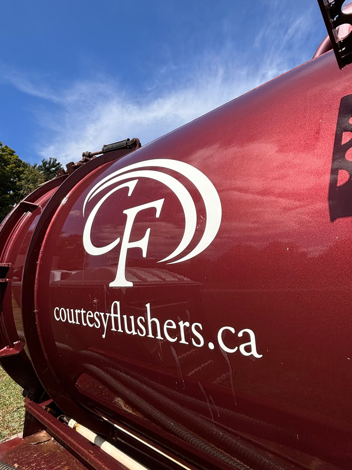 Courtesy Flushers team and equipment